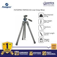 ราคา ขาตั้งกล้อง Fotopro S3 Live – สีเทามีสไตล์+น้ําเงิน เสถียรภาพ สําหรับเนื้อหา Live & Vlogging (X01) (42372199904)
