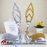 ราคา ตุ๊กตาเรซิ่นกวางเงินกวางทองเรซิ่นของมงคลตกแต่งบ้าน ตุ๊กตาห้อยขา เรซิ่นตุ๊กตาน่ารัก ของตกแต่งบ้านแนวมงคล (2723395700)