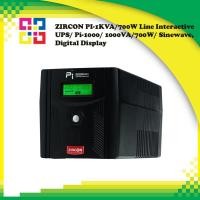 ราคา ZIRCON PI-1KVA/700W Line Interactive UPS/ Pi-1000/ 1000VA/700W/ Sinewave, Digital Display (19146374590)