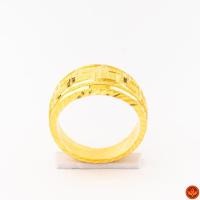 ราคา LSW แหวนทองคำแท้ 2 สลึง (7.58กรัม) ลายปอกมีดลายจีนหน้ากว้าง RD-59 (3810294881)