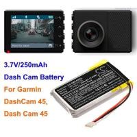 ราคา HEKR OrangeYu 250mAh Dash Cam Battery 361-00103-00 for Garmin DashCam 45, Dash Cam 45 (17496300287)