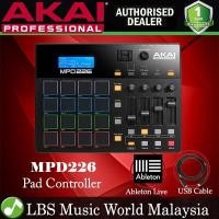 ราคา [Discontinued] Akai Professional MPD226 USB Pad Midi Controller 16 Backlit (MPD-226 MPD 226) (22943448994)