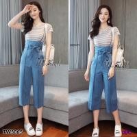ราคา เซท 2 ชิ้น เสื้อ + เอี๊ยม ส่งฟรี (871716771)