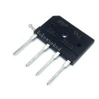 ราคา GBJ2510 GBJ3510 GBJ5010 GBJ Bridge Rectifier ไดโอดบริดจ์ diode วงจรแรงกระแสแปลงไฟAC เป็น DC (21040209225)