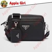 ราคา ปราด้า Prada Saffiano กระเป๋าสะพายหนัง/กระเป๋าผู้ชาย/กระเป๋า crossbody/รูปแบบใหม่ (28477882567)