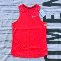 ราคา เสื้อกล้ามวิ่ง Nike Running Breathe Miler Singlet “Bright Crimson” ของแท้100% (24164560552)