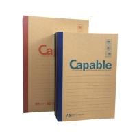 ราคา สมุด Capable ปกน้ำตาล สมุดสันกาว กระดาษถนอมสายตา 36 แผ่น (29934599542)
