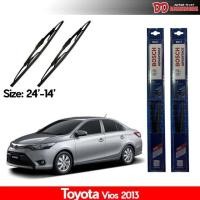 ราคา ใบปัดน้ำฝน ที่ปัดน้ำฝน ใบปัด BOSCH Toyota Vios 2013 ของแท้ 100% !!! (6132268230)
