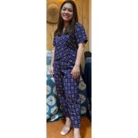 ราคา ชุดหม้อห้อมม่อฮ่อมผ้าฝ้ายพิมพ์ลาย (3278432752)