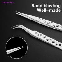 ราคา วีเอชดี 2ชิ้นอุตสาหกรรมแหนบอิเล็กทรอนิกส์ป้องกันไฟฟ้าสถิตย์โค้งตรงเคล็ดลับความแม่นยําสแตนเลส ทําเอง เครื่องมือมือชุดคีมซ่อมโทรศัพท์ ไทย (26183622673)