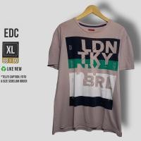 ราคา เสื้อยืดผู้ชาย EDC PRINT SIZE XL (27337931913)