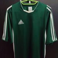 ราคา เสื้อวอร์มแขนสั้น วินเทจ Adidas แท้ ปี2005 เขียวแถบขาว (26284022208)