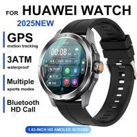 ราคา สมาร์ทวอทช์รุ่นใหม่ หน้าจอ HD AMOLED ขนาด 1.53 นิ้ว NFC GPS ติดตามเส้นทาง นาฬิกาฟิตเนส วัดอัตราการเต้นหัวใจ โทรผ่านบลูทูธ สมาร์ทวอทช์กันน้ํา (42126071296)