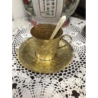 ราคา ชุดกาแฟทองเหลืองตีมือ (6461081245)