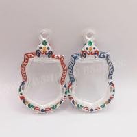 ราคา กรอบพระ กรอบพระเงินผสม ใสเสมาหลวงปู่ทวด [ กว้าง2.5*สูง3.0cm(ขนาดจอกระจก) ] (23914537367)