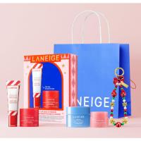 ราคา [Limited Edition] Laneige Sweet Mint Lip Duo Holiday/Lip Sleeping Mask Peppermint 5g + Lip Glowy Balm Candy Cane 10g | Minty Lip Care Set (42677262745)