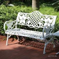 ราคา ม้านั่งพักผ่อนกลางแจ้งม้านั่งเก้าอี้ลานสวนสแควร์ศิลปะเหล็กกลางแจ้งหล่ออลูมิเนียมเก้าอี้สวนคู่ ZLWD (56201675523)