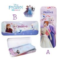 ราคา กล่องดินสอเหล็ก 2 ชั้น Disney ลาย Frozen รุ่น FRN-8002B เจ้าหญิงเอลซ่า-แอนนา (4494500097)