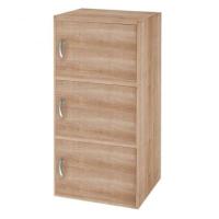 ราคา เบสิโค ชั้นวางอเนกประสงค์ 3 ชั้น แบบมีประตูทึบ สีคาปูชิโน่ (8518454271)