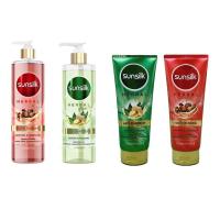 ราคา sunsilk herbal fusion แชมพู 200 มล. ครีมนวด 180 มล. สีแดง สีเขียว หมดอายุ 08/2023 ลดราคา ด่วนจำนวนจำกัด (9668001020)