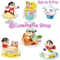 ราคา ชุดของเล่นฟิกเกอร์เค้กท็อปเปอร์ชินจัง 6 ชิ้น (41555693336)