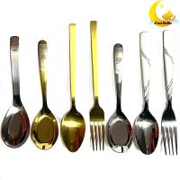 ราคา ช้อนส้อม ช้อนเงิน ส้อมเงิน ช้อนทอง ส้อมทอง สแตนเลส (20521367834)