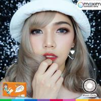 ราคา Maxim Contact Lens กล่องส้ม สี Moon Gray (สีเทา) รุ่นตาโต Maxim ตาโต 1 คู่ คอนแทคเลนส์สีรายเดือน (27809138966)