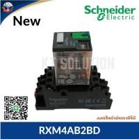 ราคา Relay Schneider RXM4AB2BD, 24 Vdc ,ฐานรีเลย์ socket Relay RXZE1M4C (27176087296)