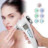ราคา 1Mhz & 3Mhz Ultrasonic Face Massager 7 สีไฟ LED Facial Photon Ultrasound Therapy Skin Care Body Slim Anti Cellulite Beauty (29040780491)