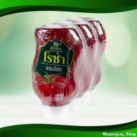 ราคา ซอสมะเขือเทศ ขวดบีบ โรซ่า 250 กรัม (3กระป๋อง) Tomato Sauce Squeeze Bottle Roza (15085356901)