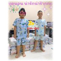 ราคา ชุดนอนเด็ก ผ้าฝ้ายนิ่มเด้ง ใส่สบาย (7373727473)