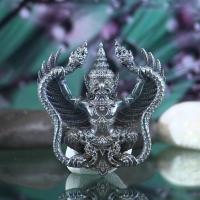 ราคา ครุฑยุดนาค " เลื่อนขั้นเศรษฐี " รุ่นแรก" หลวงพ่อสนั่น สุนันโท วัดกลางราชครูธาราม (14578924699)