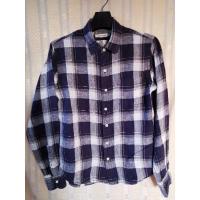 ราคา เสื้อเชิ้ต​แขน​ยาว​ผ้า​ลินิน​ Global Work #Used (24250188867)