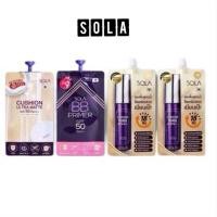 ราคา ครีมซอง Sola โซลา คูชั่น/บีบี/ไพรเมอร์/รองพื้น Sola Cushion Ultra Matte/Sola BB Primer/Sola Foundation Primer (24036999506)