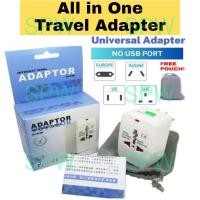 ราคา Universal Travel Adapter Plug All In One International Worldwide Travel Adaptor Plug Socket For CN/EU/UK Converter (29990108919)