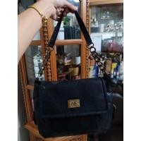 ราคา กระเป๋ามือสองหนังแท้ Anne Klein New York (23054221823)