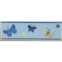 ราคา กรุยเชิงเซรามิค 7x20CM.ซันนี่ฟ้าCT. แพ๊ค10แผ่น (41311468285)