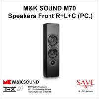 ราคา MK SOUND M70 ลำโพงทรงบางติดผนังข้าง TV (1 Pc.) Front R+L, Center, Surround ออกแบบ Home Cinema | Home Theater (25159809976)