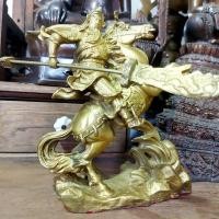 ราคา กวนอูปางขี่ม้าพยศ ปางนี้เหมาะสำหรับผู้ที่ต้องการส่งเสริมให้ตนเองชนะคู่แข่งได้ในทุก ๆ ด้าน เนื้อทองเหลืองทั้งองค์ (25063490568)
