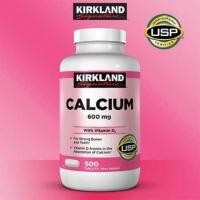 ราคา Kirkland Signature™ Calcium 600 mg + D3, 500 Tablets (159869447)
