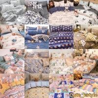 ราคา ห้องนอน❇✻❗️ครบชุด ส่งจากไทย❗️ชุดเครื่องนอน ผ้าปูที่นอนมินิมอล 6 ชิ้น ลายหมี แมว กระต่าย หมา วัว น่ารัก สไตล์เกาหลี มูจิ (15422827172)