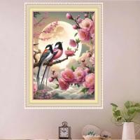 ราคา ภาพวาดปักครอสติช Happy Lovebird (ปักปิด) VS8953 - ขนาด: (50x68)ซม. (52151237152)