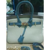ราคา กระเป๋า hermes berkin หนังแท้ มือสอง สภาพวิ้ง nologo (7615771079)