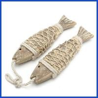 ราคา ไม้ปลาตกแต่งสําหรับแขวนผนังปลาตกแต่งผนังไม้แกะสลักปลา Beach Theme ตกแต่งบ้าน Vintage ปลา bantkph (27040637629)