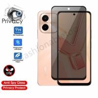 ราคา Anti-spy กระจกนิรภัยป้องกันฟิล์มสําหรับ Vivo Y28s Y18e Y18s Y38 Y58 Y03s Y03t Y100 Y 28 Y 18 Y 38 Y 03 Y 100 VivoY28 VivoY18 VivoY38Y100Y03 หน้าจอความเป็นส่วนตัว VivoY03 หน้าจอ VivoY03 (27650834296)