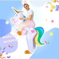 ราคา ชุดขี่ม้าพองลม ชุดเป่าลม ชุดแฟนซุดเป่าลม ขี่ม้ายูนิคอร์นเป่าลม (20214801970)