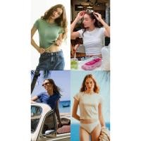 ราคา Mitr Crop T-shirt เสื้อครอป ผู้หญิง Used แท้ 100% (53352745668)