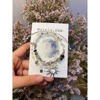 ราคา ข้อมือเชือกเทียนถัก handmade (those eye) (25027121836)