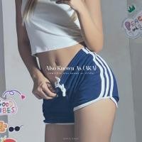 ราคา กางเกงขาสั้น 3แถบ ลด 50% 11สี (พร้อมส่ง) (21354248911)