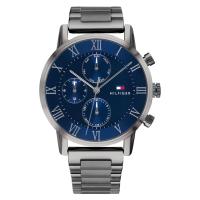 ราคา Tommy Hilfiger Men’s Quartz Stainless Steel Blue Dial 44mm Watch 1791456 (40658638643)
